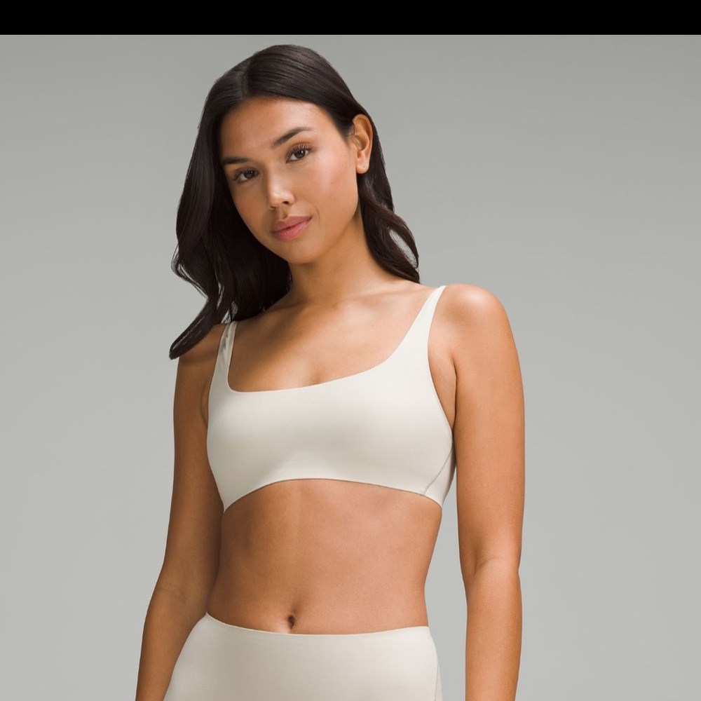 Lululemon Wundermost Ultra-soft Nulu Scoop-neck Bralette